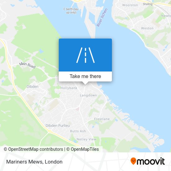 Mariners Mews map