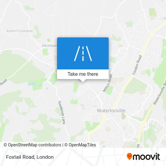 Foxtail Road map
