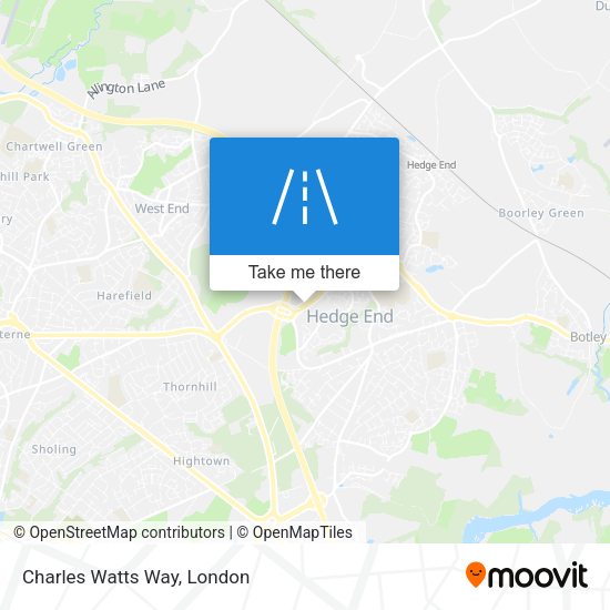Charles Watts Way map