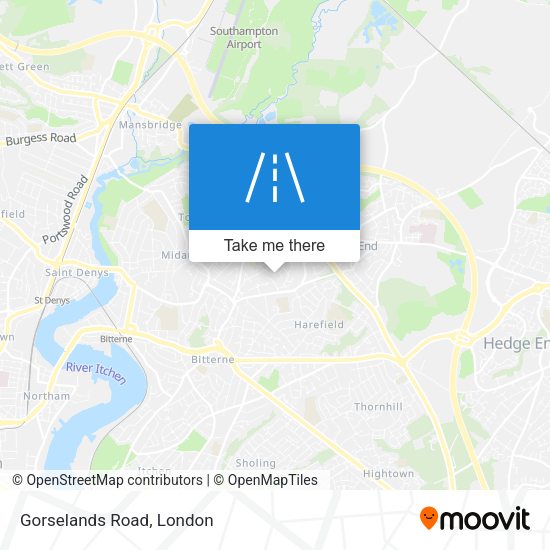 Gorselands Road map