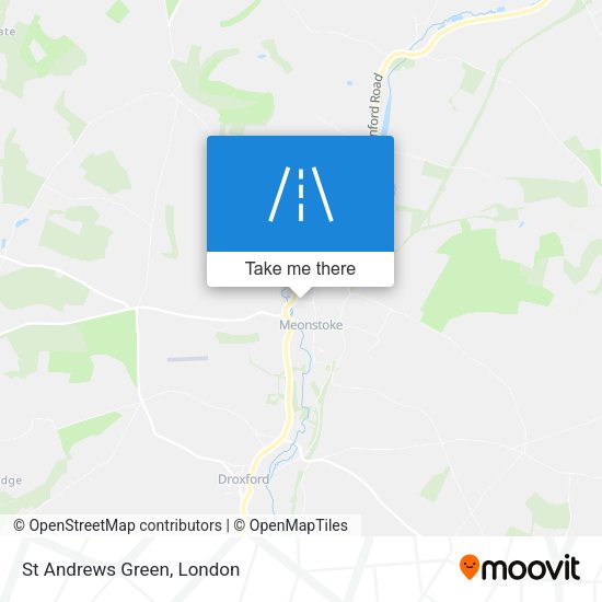 St Andrews Green map