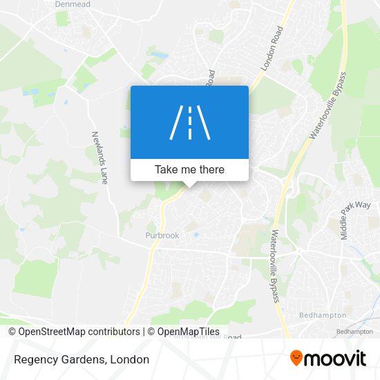 Regency Gardens map
