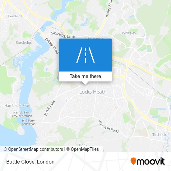 Battle Close map