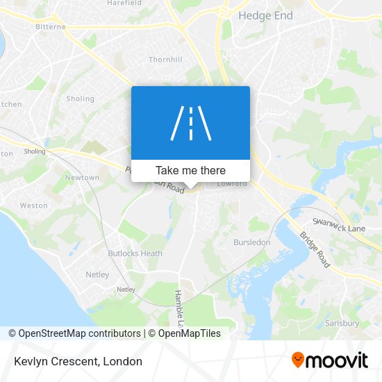 Kevlyn Crescent map