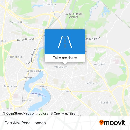 Portview Road map