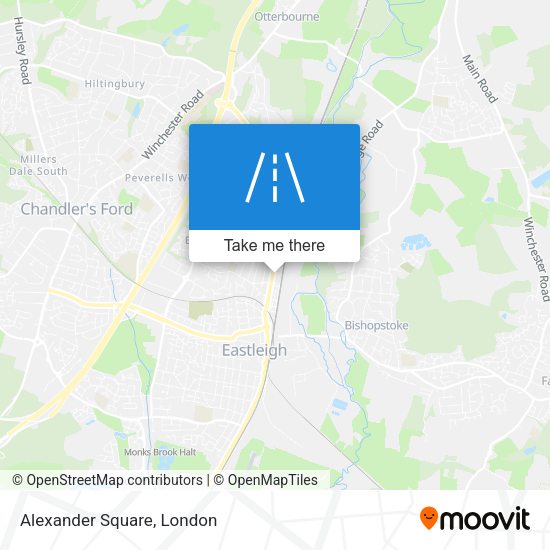 Alexander Square map
