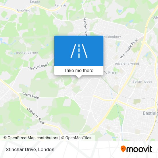 Stinchar Drive map