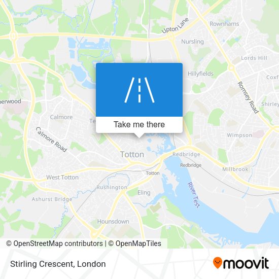Stirling Crescent map