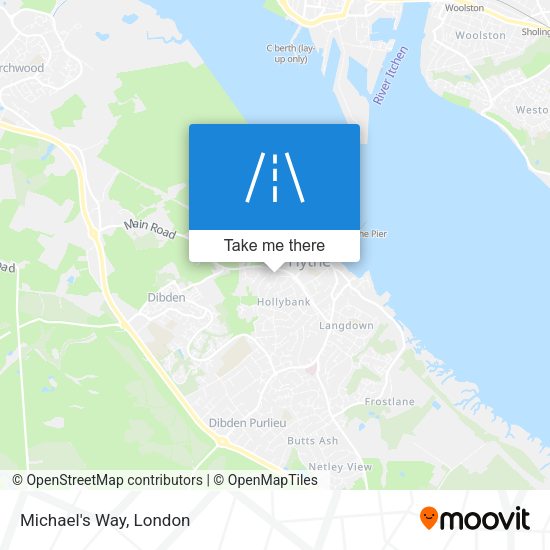 Michael's Way map