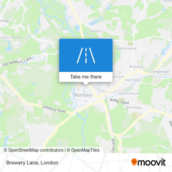 Brewery Lane map