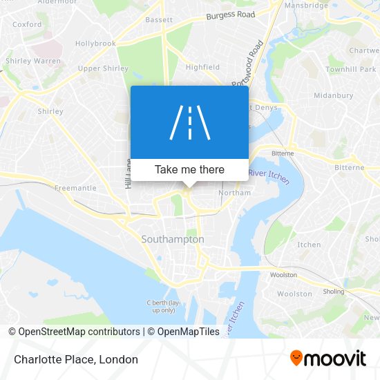 Charlotte Place map