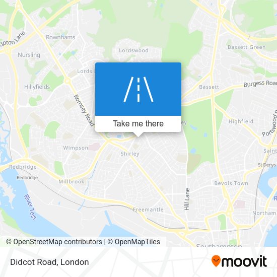 Didcot Road map
