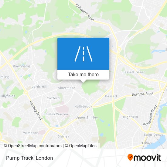 Pump Track map