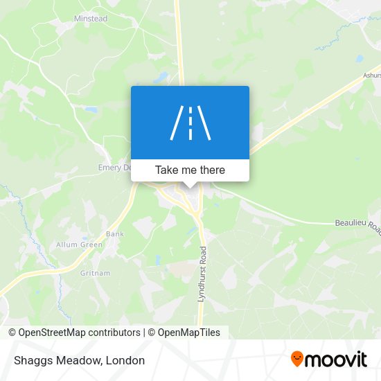 Shaggs Meadow map