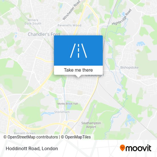Hoddinott Road map