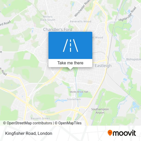 Kingfisher Road map