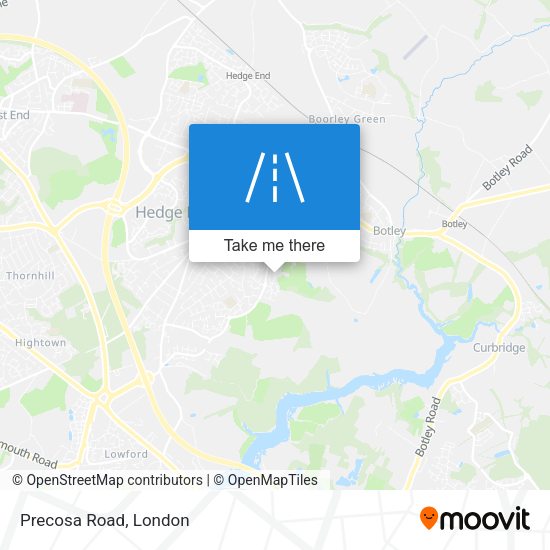 Precosa Road map