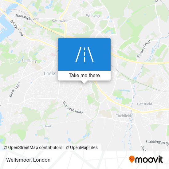 Wellsmoor map