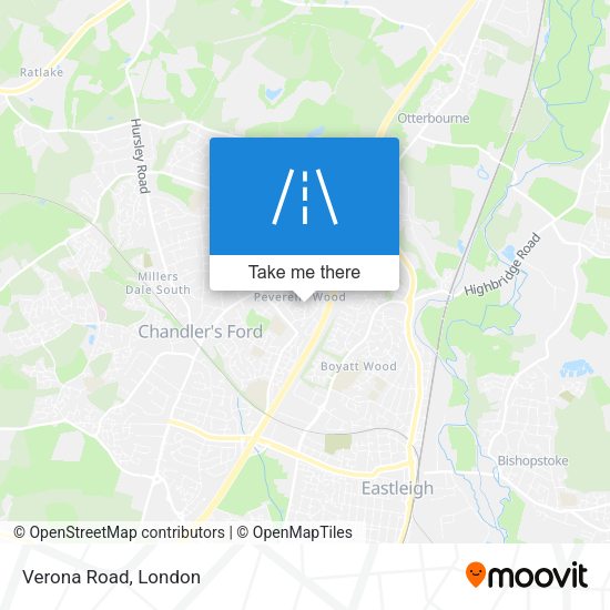 Verona Road map