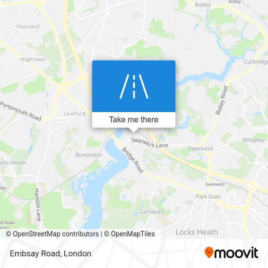Embsay Road map