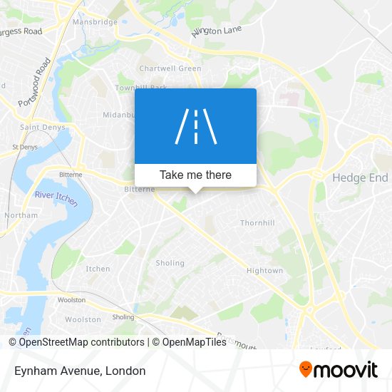Eynham Avenue map
