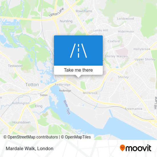 Mardale Walk map