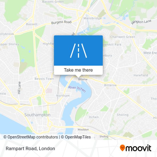 Rampart Road map