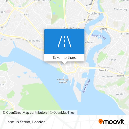 Hamtun Street map