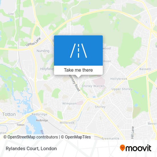 Rylandes Court map