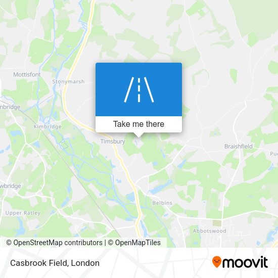 Casbrook Field map