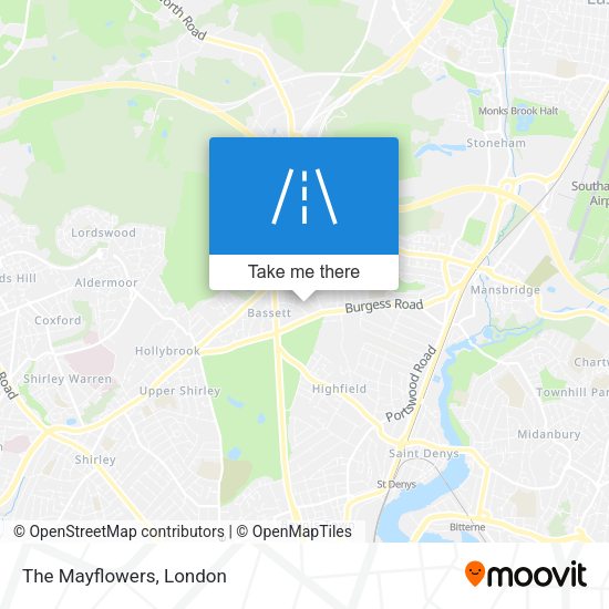The Mayflowers map