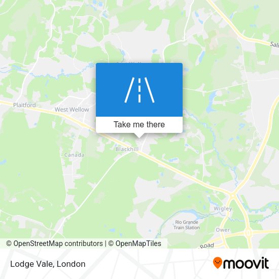 Lodge Vale map