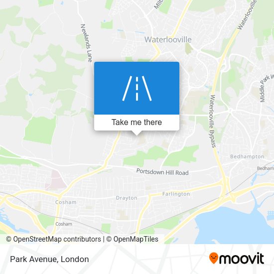 Park Avenue map