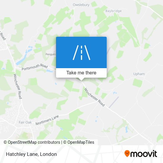 Hatchley Lane map
