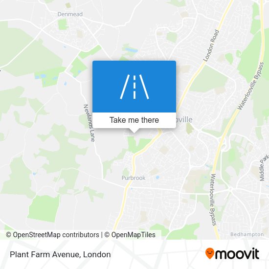 Plant Farm Avenue map
