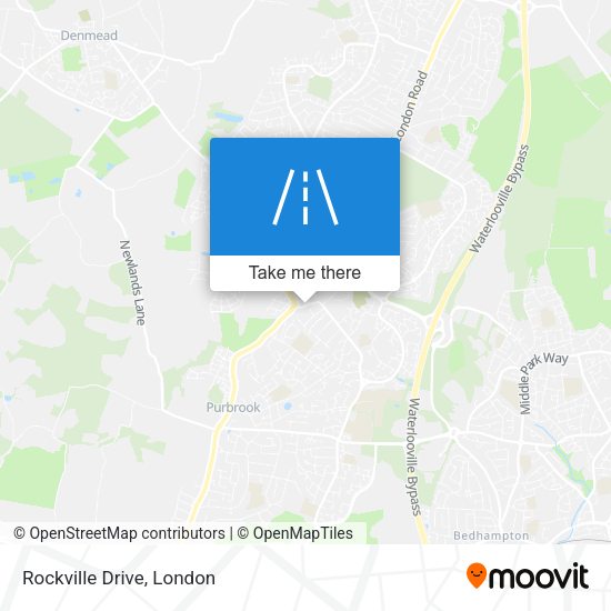 Rockville Drive map