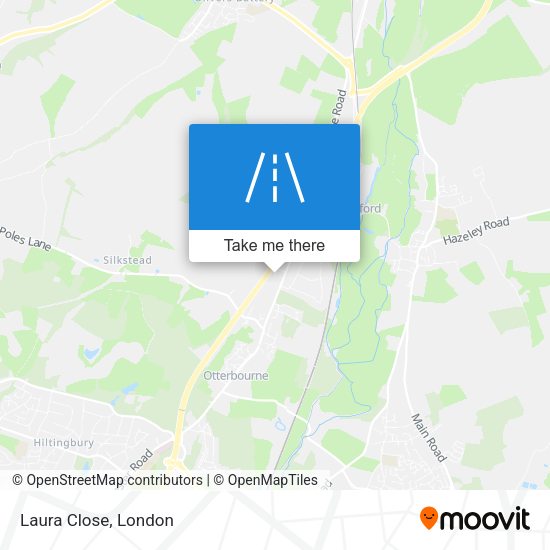 Laura Close map