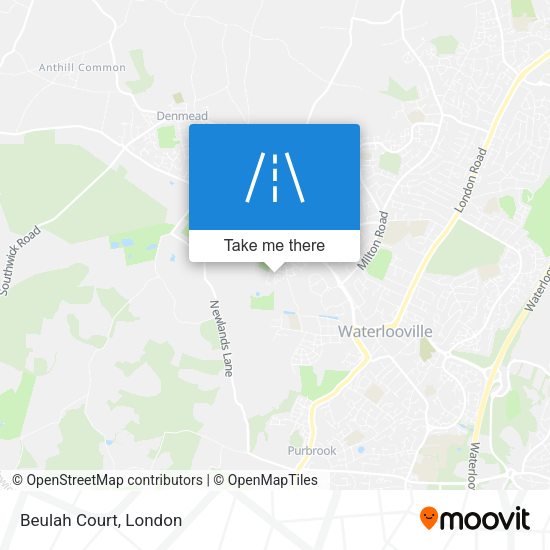 Beulah Court map