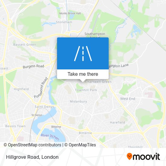 Hillgrove Road map