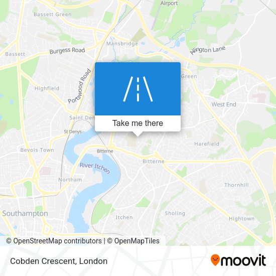 Cobden Crescent map