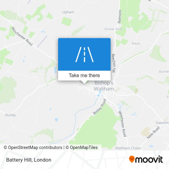 Battery Hill map