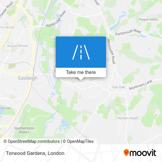 Torwood Gardens map