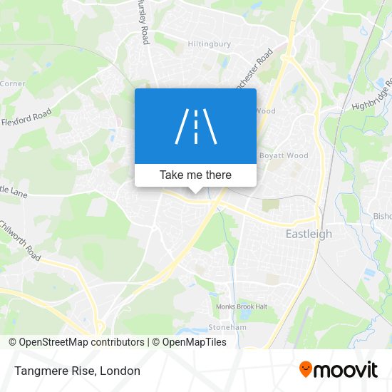 Tangmere Rise map