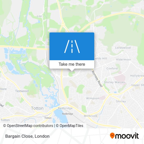Bargain Close map