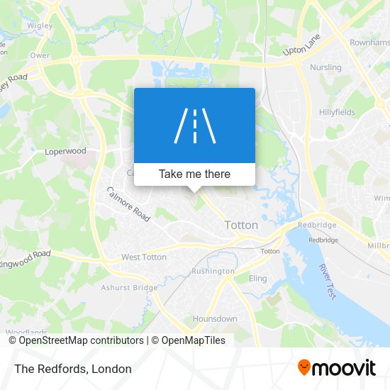 The Redfords map
