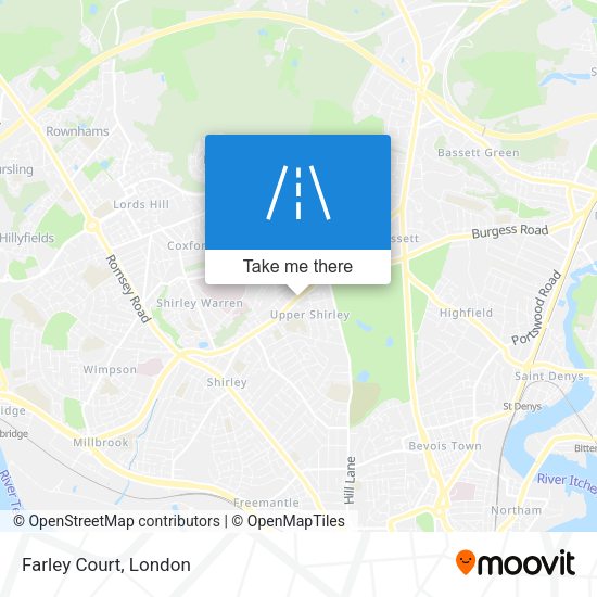 Farley Court map