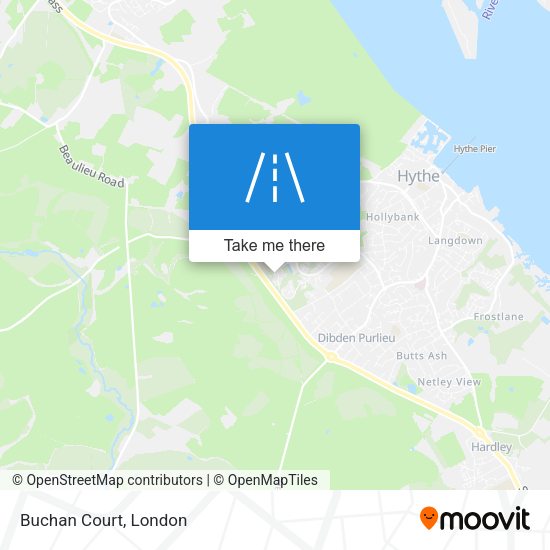 Buchan Court map