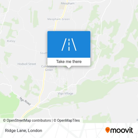 Ridge Lane map