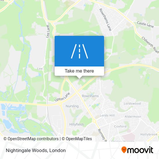 Nightingale Woods map
