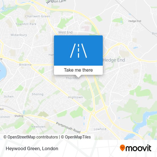 Heywood Green map